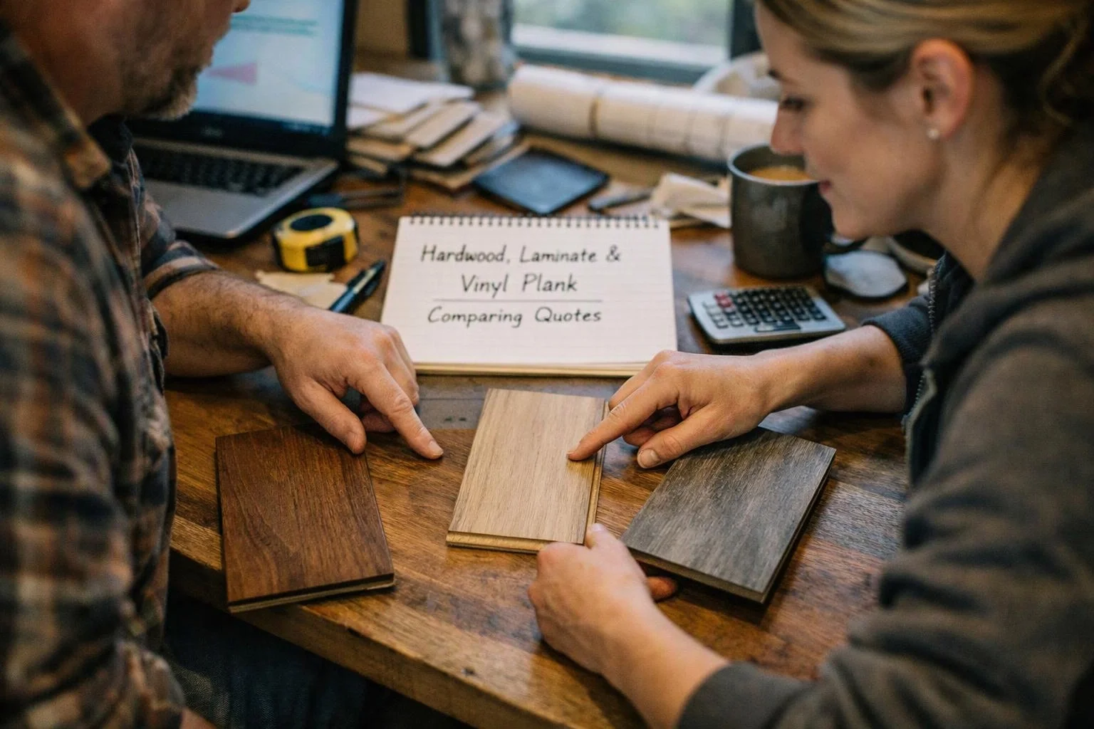 Hardwood, Laminate, and Vinyl Plank: Comparing Flooring Quotes in Bellevue, Washington